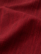 V Neck Top - Wine Maroon